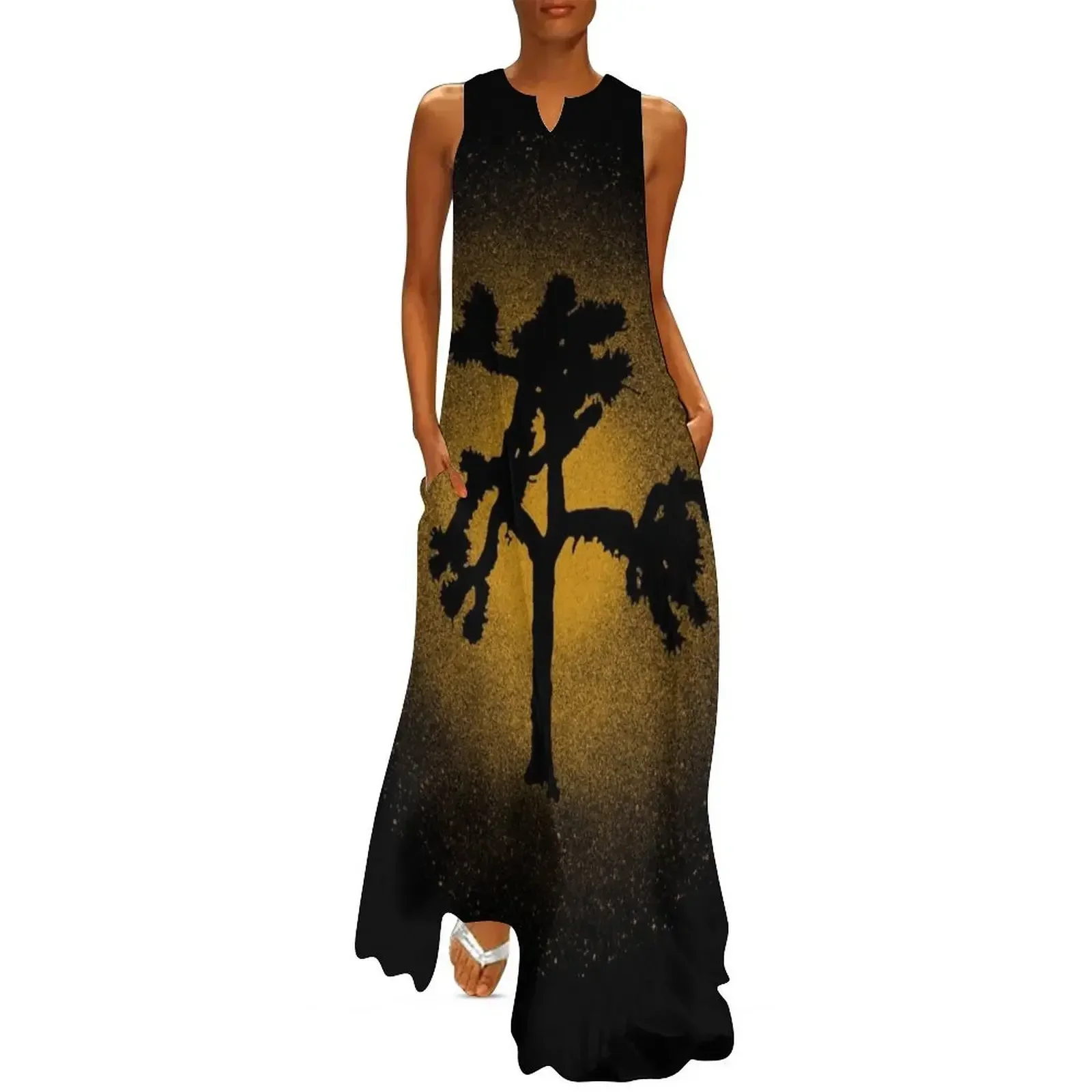 

Joshua Tree Gold 30th Long Dress dresses ladies 2025 summer birthday dresses for women womans clothing Dress