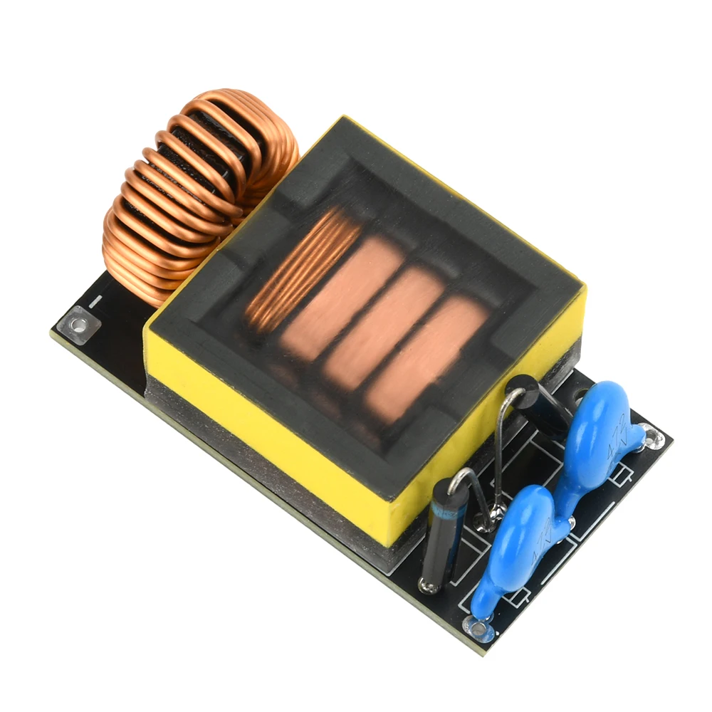 Placa de circuito elétrica para matar mosquitos, dc 3.7v-4000v 60w, alta tensão, faça você mesmo, arco violento poderoso, módulo elétrico de batida de mosquitos