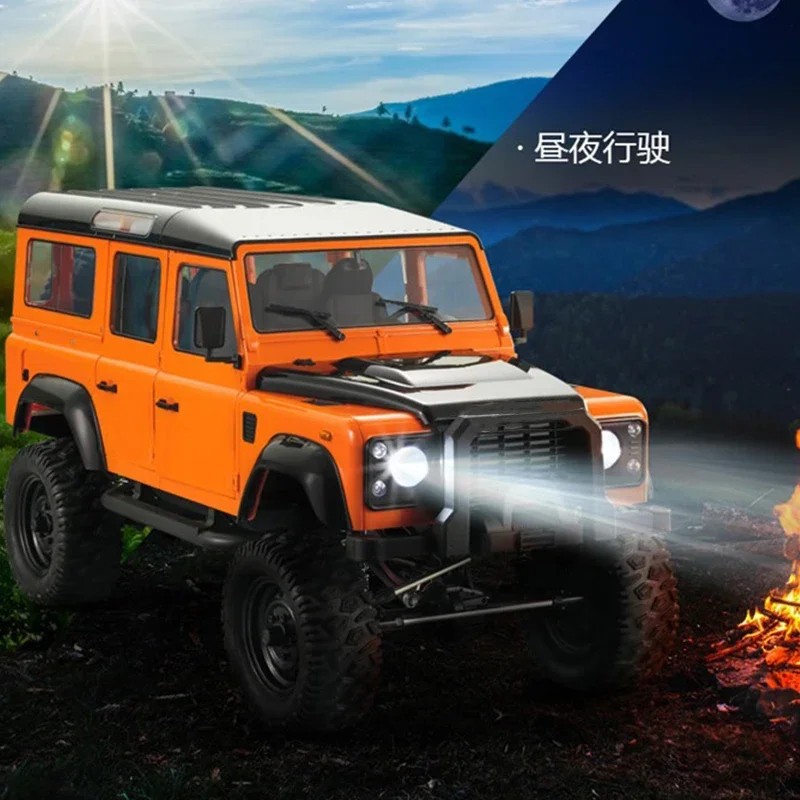 

Hot Double E Five Doors Large Rc Car 4wd 1:8 D110 Crawler Rc Buggy Climbing Car Powerful Motor Metal Beam Remote Control Car Toy