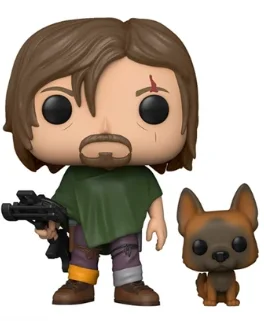 Walking Dead Daryl Dixon con Perro 1182 # Juguetes de figuras de vinilo RICK GRIMES de edición limitada