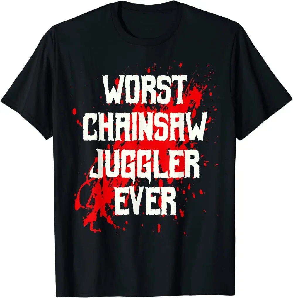 New Limited Funny Amputee Hand Arm Amputation Worst Chainsaw Juggler T-Shirt