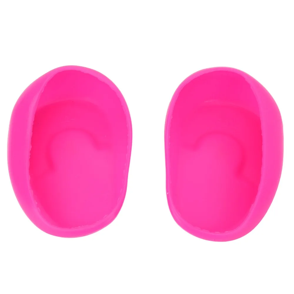 10PCS Lightweight Hair Dye Ear Cover Waterproof Professional Ear Cover Protector Comfortable Fit Reusable Ear Cover Guard Salon