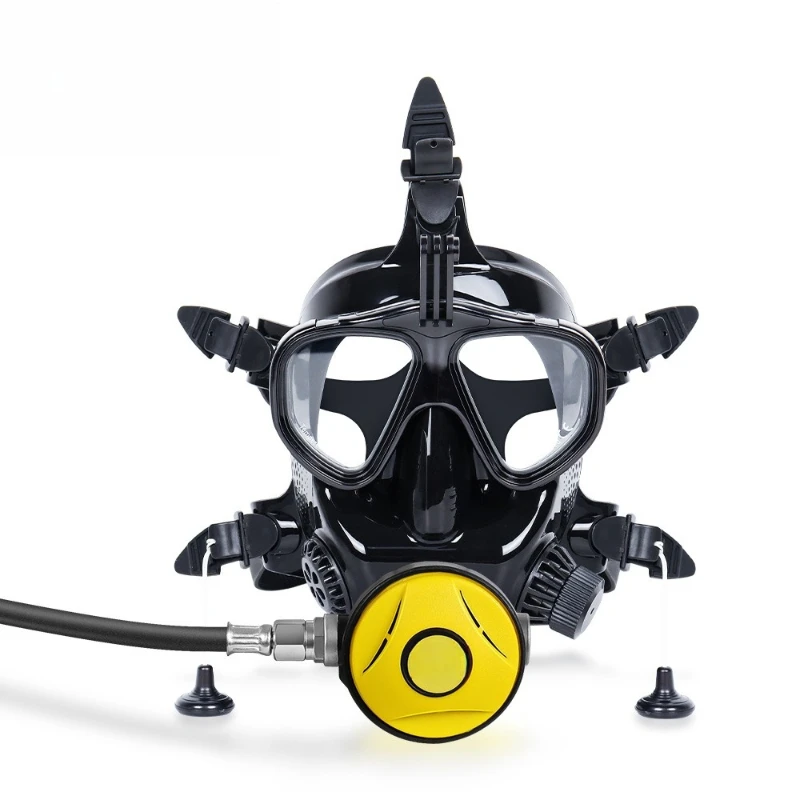

Silicone full face diving mask snorkeling Sanbao set diving goggles mask
