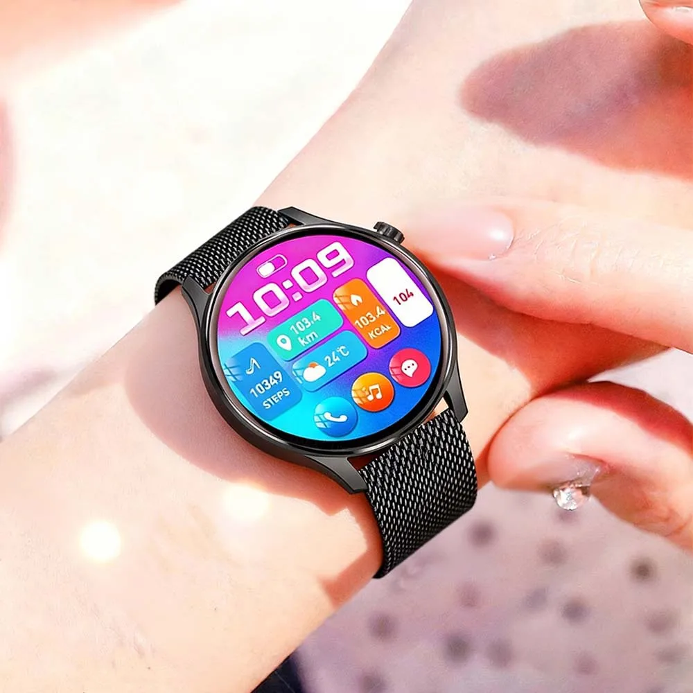 1.52 Inch Screen Men's Watch Smartwatch Business Watch Sporty Casual Watch Features Multiple Sports Modes Music Control Friends