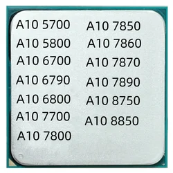 A10-Series A10-7800 A10 7800 3.5GHz Quad-Core CPU Processor AD7800YBI44JA / AD780BYBI44JA Socket FM2+