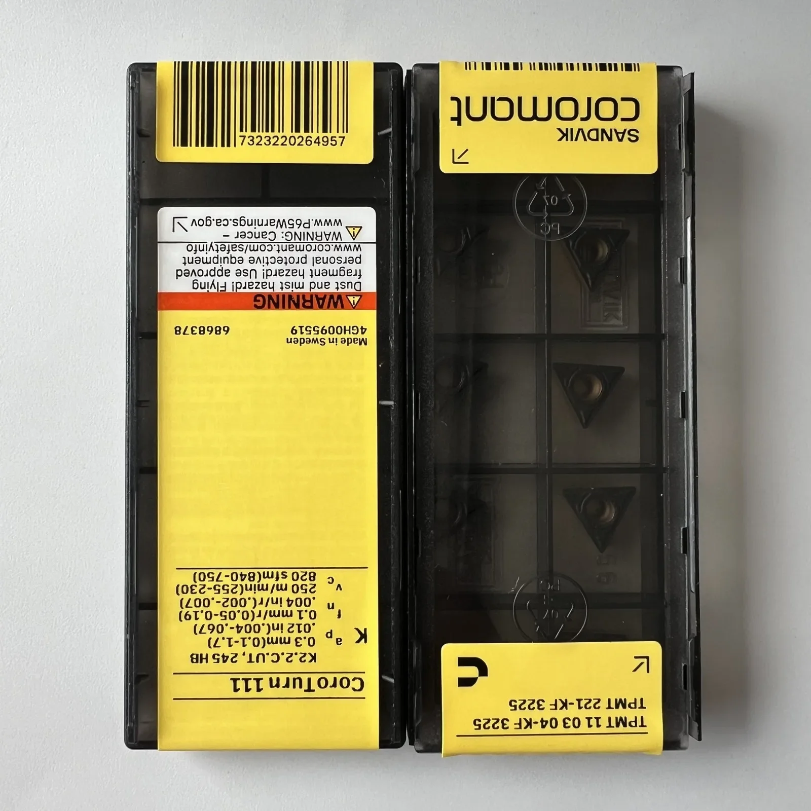 sandvik-coromant-tpmt110304-kf-3225-10-pezzi