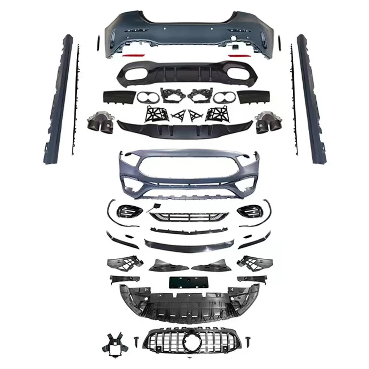 

Dream Garage Body Kit For Mercedes W177 To A45 A Style 2019 Year- PP Material Automobile Cars Full Body Parts High Quality K