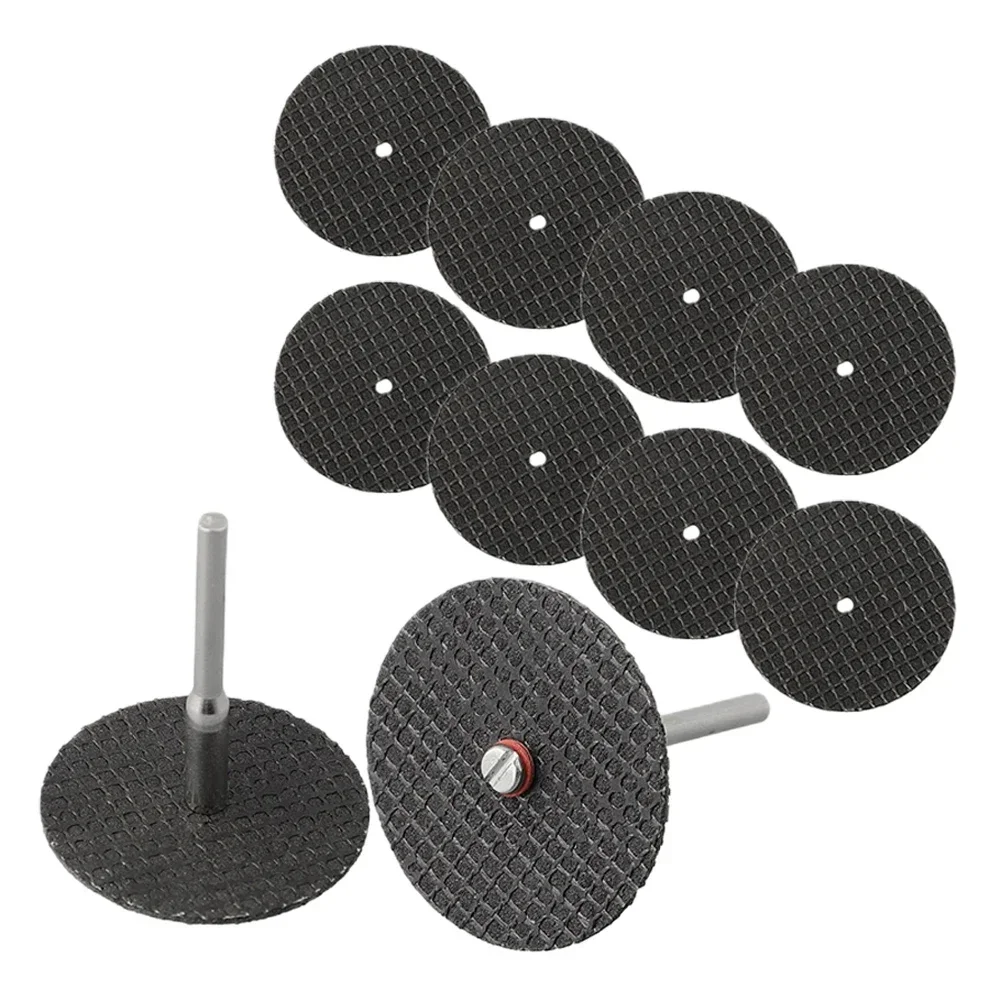 20PC 32mm Grinding Wheel Cutting Disc Circular       Resin 3mm Shaft For Angle Grinder  For Accesories Metal Cutting Rotary Tool