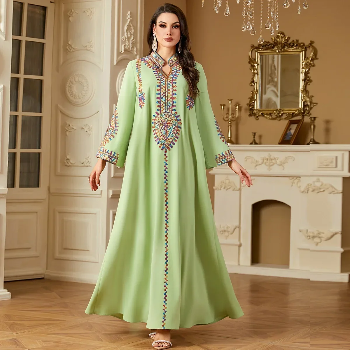 

Abayas For Women Dubai African Muslim Fashion Dress Caftan Marocain Evening Party Dresses Boubou Robe Djellaba Femme 2025