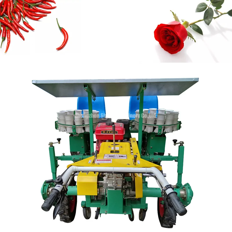 Farm machines vegetable transplanter machine seedling transplanter machine