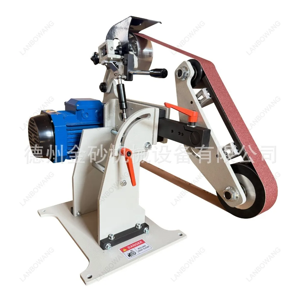 1500W High Power Woodworking Belt Sander Stepless Speed Change Polishing Grinding Machine For Wood And Metal