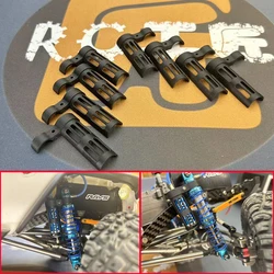 Soporte de amortiguador para coche teledirigido, piezas de bricolaje para 1/10 RC Crawler Traxxas TRX4 Defender TRX6 AXIAL SCX10 II 90046 RC4WD D90, 4 piezas