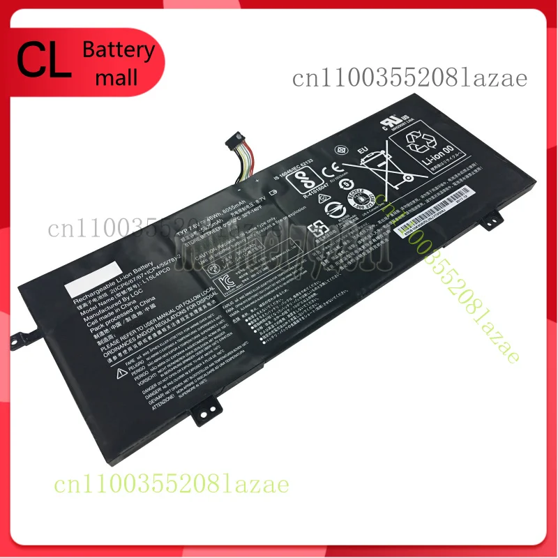 

New 46Wh Genuine L15L4PC0 L15M4PC0 Battery for Lenovo IdeaPad 710S-13ISK Series