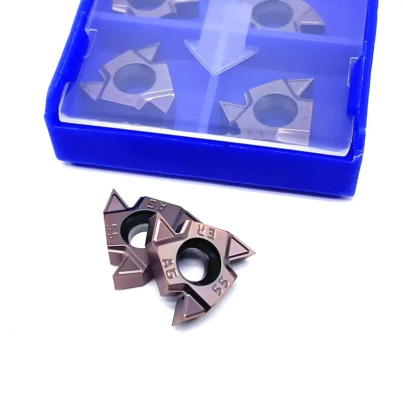 

Carbide Inserts 16ER AG60 16IR AG55 High Quality Turning Inserts Thread Turning Tools 16ER 16IR AG60 Thread Inserts