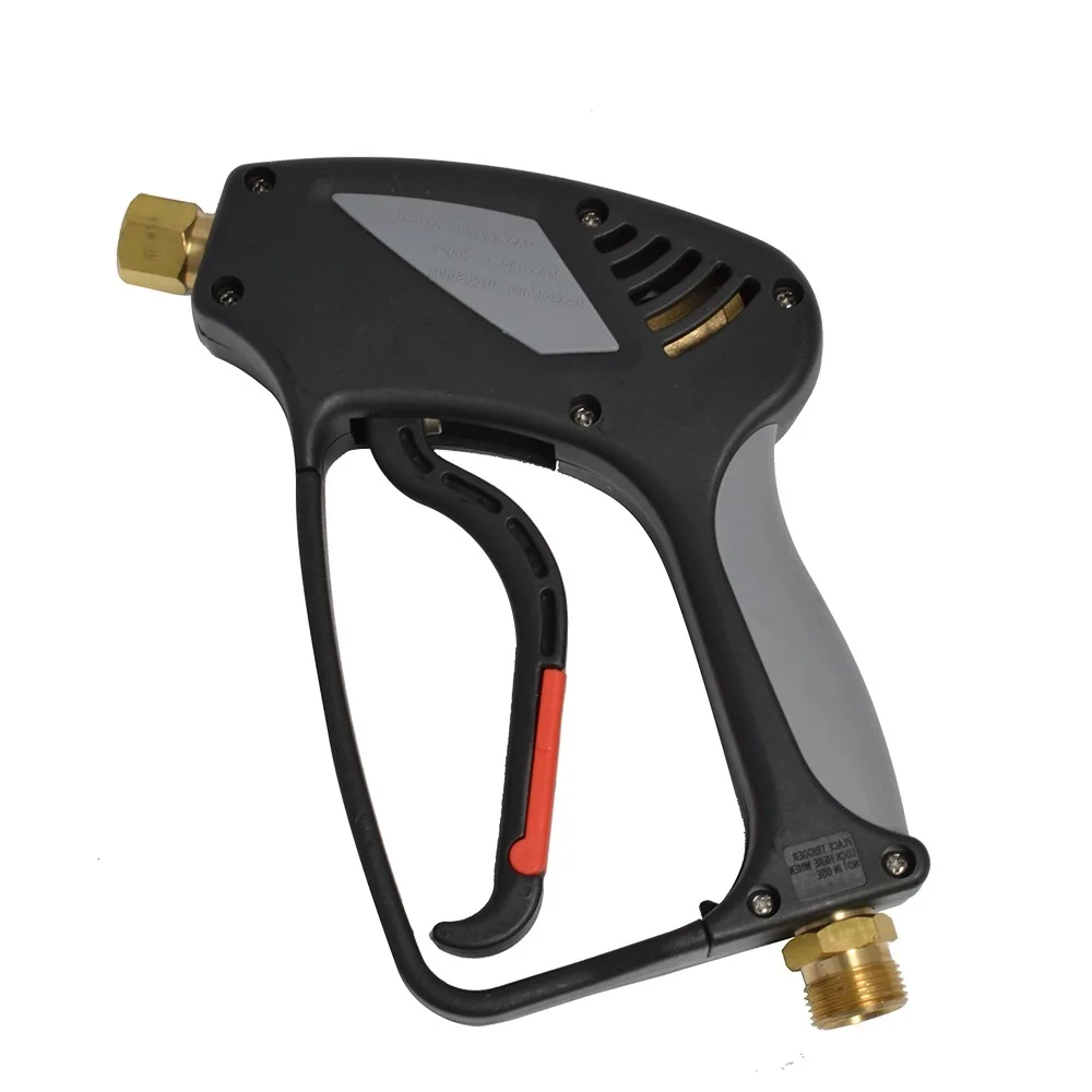 

High pressure water spray gun is used for professional electric gasoline pressure washer 280bar 4000psi M22 male + G1/4 female