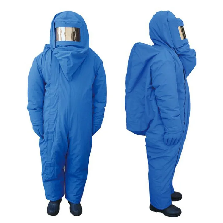 

Low temperature liquid oxygen protective clothing cold cold storage antifreeze clothing spot