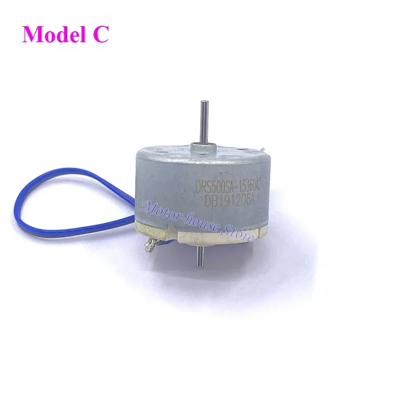 RK500TB-13480 DRS500SA-15360 Dual Shaft RK-500TB-17280 DC 6V~12V 32mm Round Motor For Sweeper Robot Vacuum Cleaner Motor