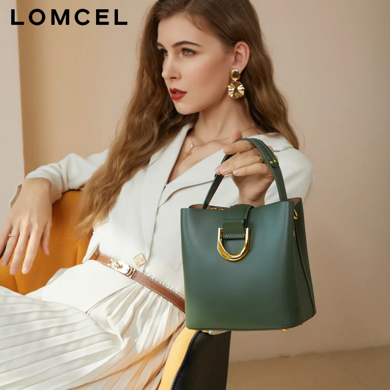 LOMCEL 94 New style women's bucket bag - trendy autumn-winter fashion, versatile and suitable for all occasions, large capacity