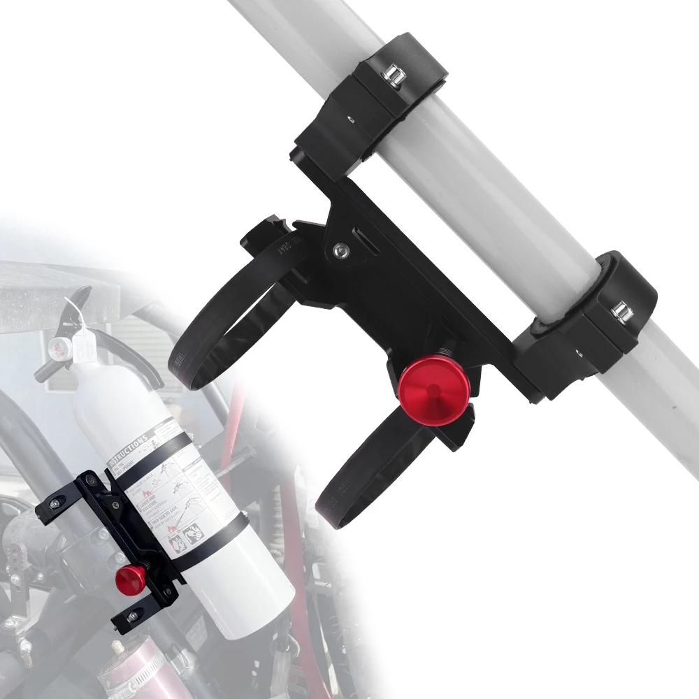 

Quick Release Fire Extinguisher Mount Kits For Car Aluminum Roll Bar Fire Extinguisher Mounting Bracket for ATV UTV Jeep Pickup
