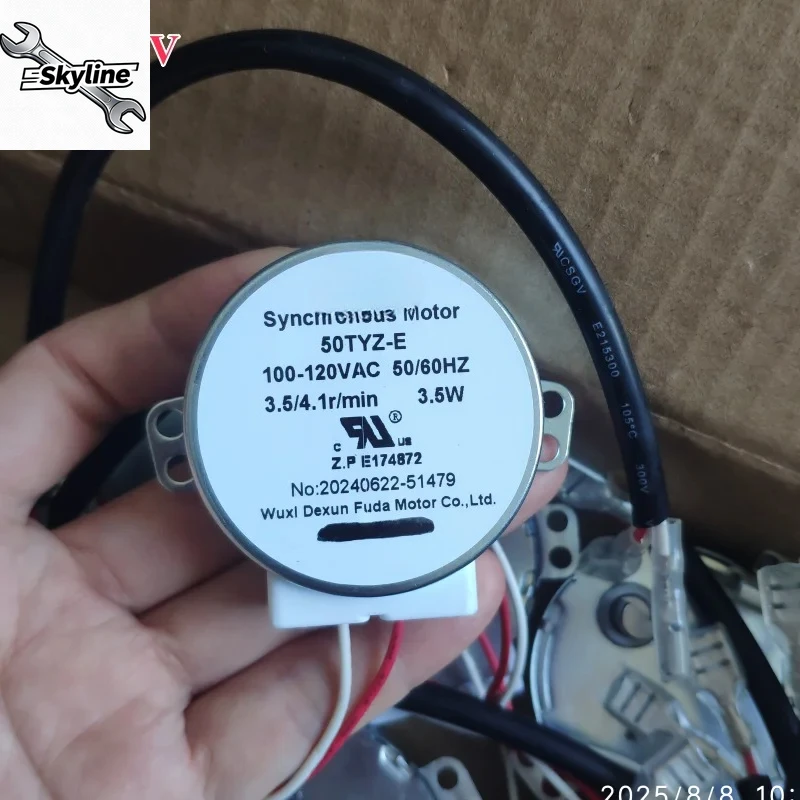 Brand new for ice cube machine HZB-25BF/25A synchronous motor 50TYZ-E 110V 220V  3.5RPM AC motor ~