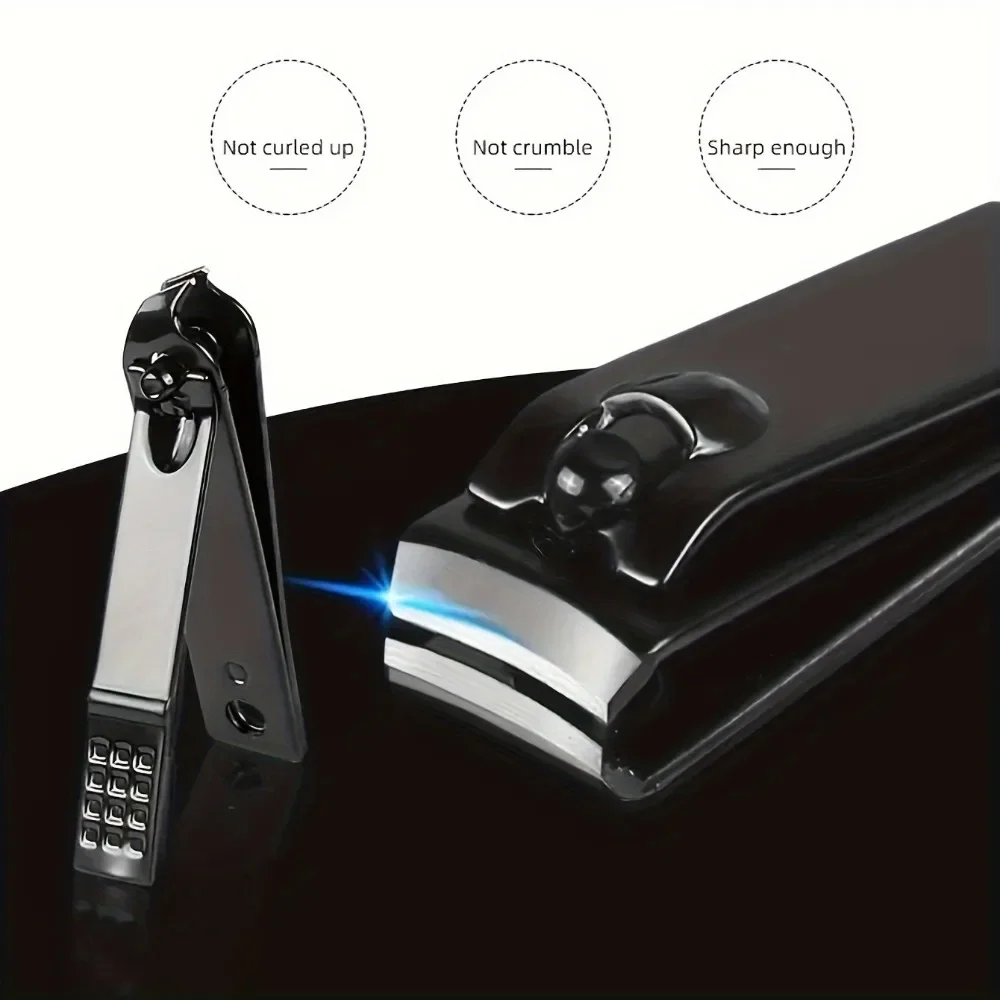 ชุดทำเล็บสแตนเลสแบบพกพา 7 ชิ้น สำหรับทุกเพศ พร้อมตะไบเล็บ กรรไกรตัดเล็บ และอุปกรณ์ดูแลเล็บ