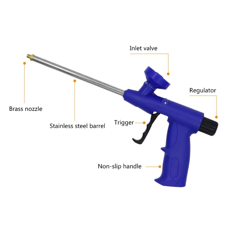 Lightweight Foam Guns Professional Foaming Guns Caulking Guns  for Insulating Windows and Doors Precise Control