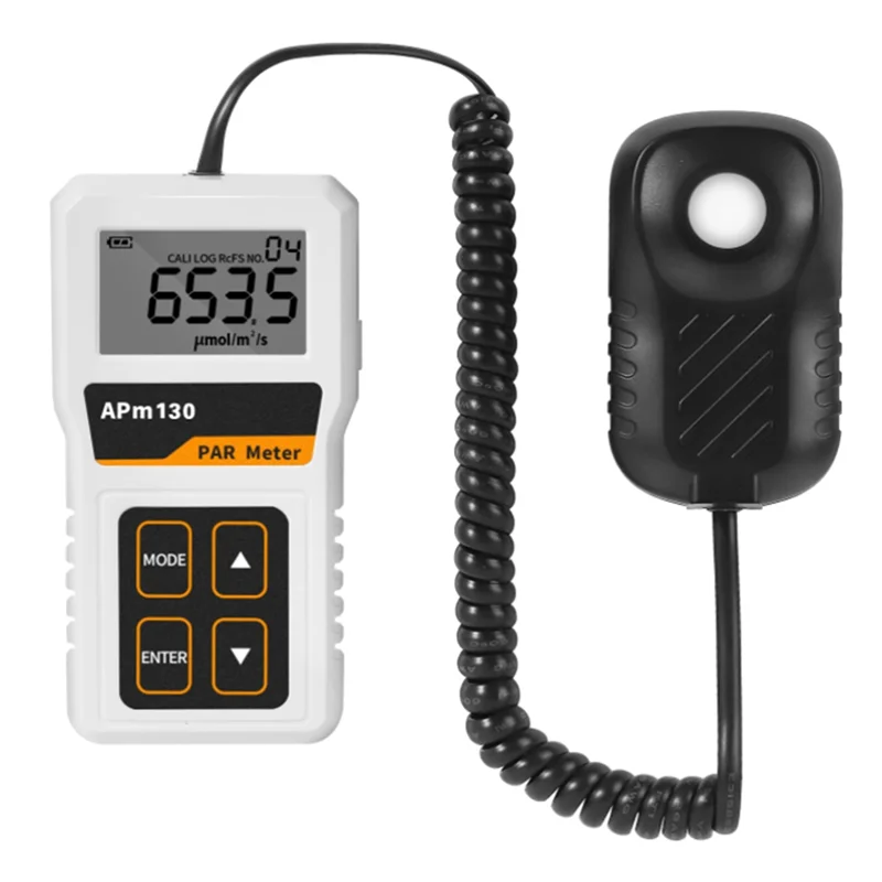 Medidor PAR A26I-Quantum para luces LED de cultivo, medidor PPFD de alta precisión con rango de 400-700Nm