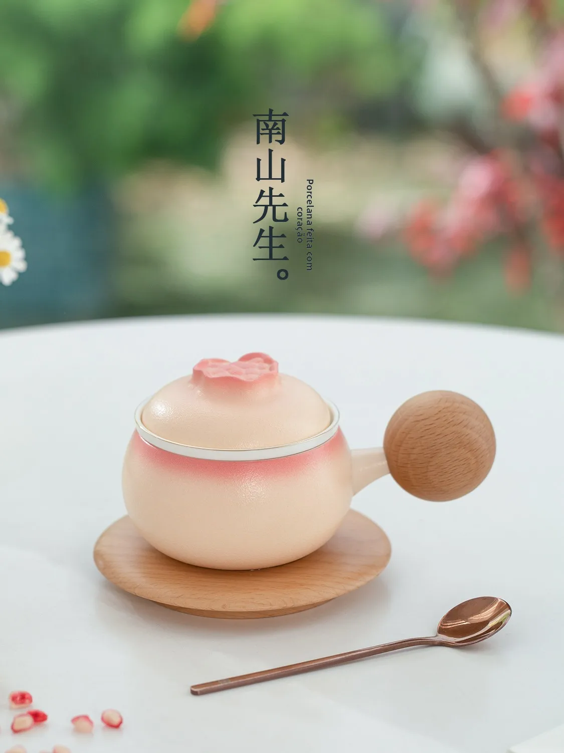 nanshan-master's-pink-ceramic-tea-cup-with-tea-water-separation-for-office-use-high-aesthetic-value-mugs-dehua-origin