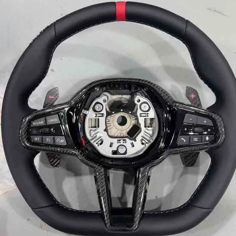 For BMW F G Chassis New 3 Series 5 X3 X4 X5 Interior Modified CS Style Upgraded Steering Wheel With  Horn C - view 2