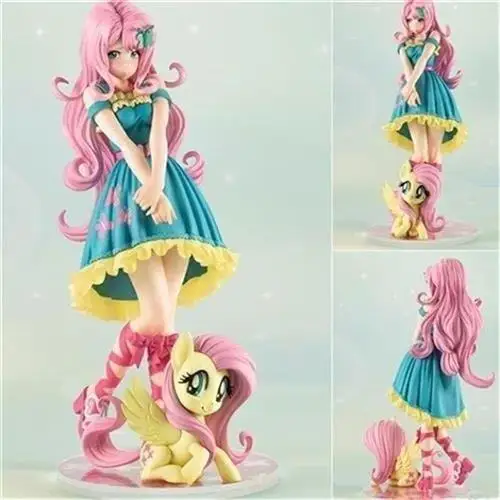 My Little Pony fluttershy Twilight Sparkle Girls Figure Model Toys