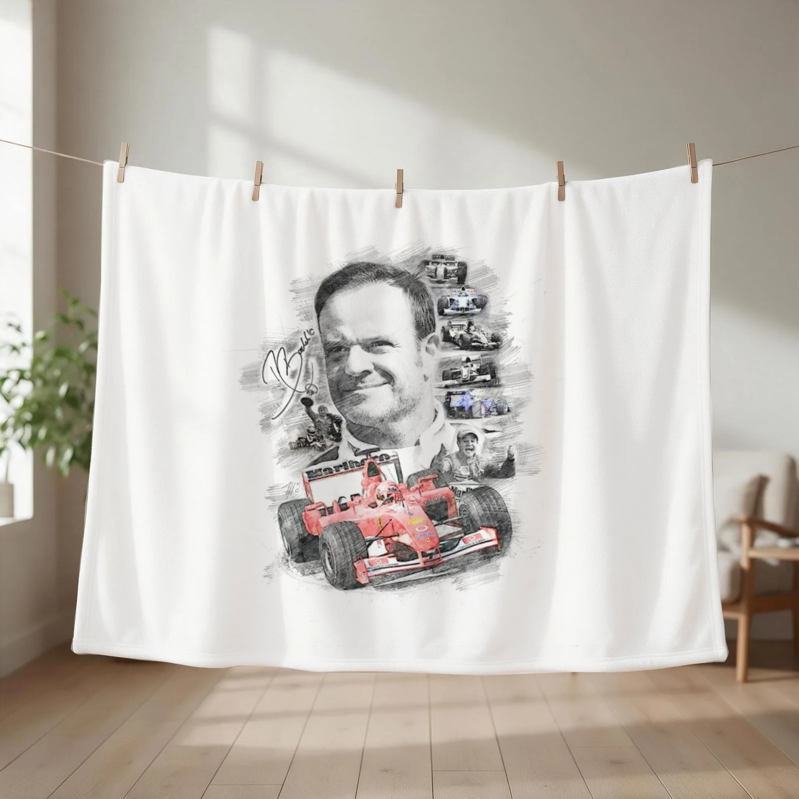 Rubens Barrichello Throw Blanket Decoratives Soft Beds Extra Large Throw Blankets Sofas Of Decoration Blankets
