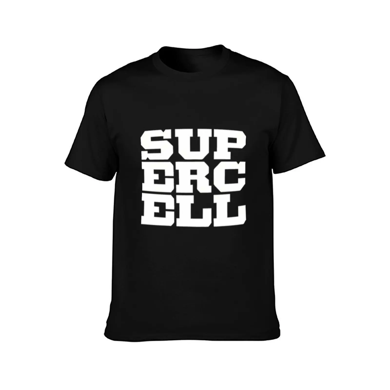 Best Selling Supercell Logo T-Shirt Big Size Loose Fit Tee Shirt T-Shirt