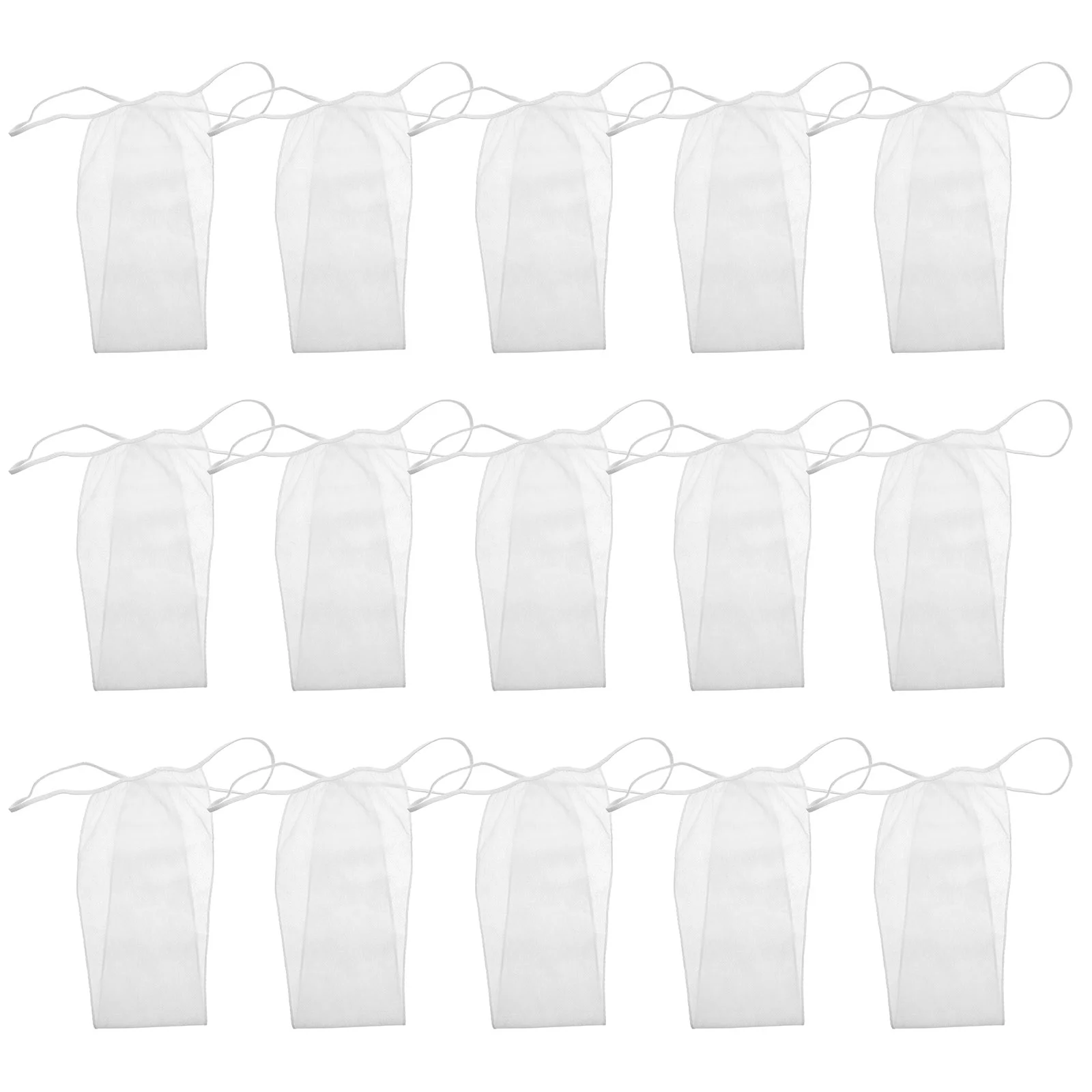 50 Pcs Disposable Thong Spa Women Panties for Briefs White Sauna Travel Miss