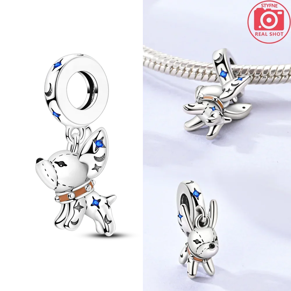Silver Charms Beads Animal Designs for DIY Accessories