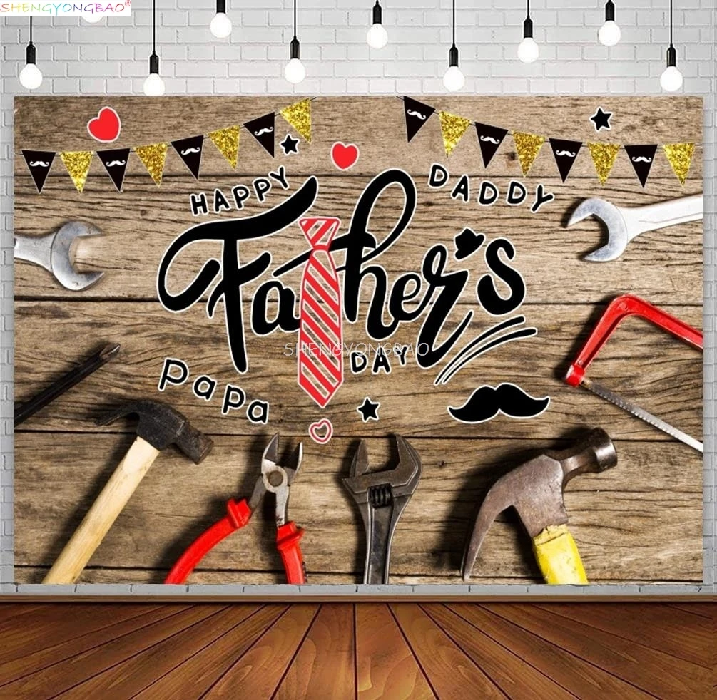 

Father's Day Background Gentleman Black Suit Tie Photography Backdrop Evening Party Portrait Photo Shooting Props AT-08