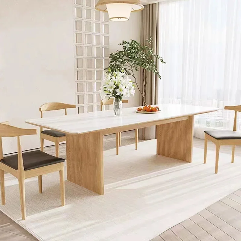 Kitchen Furniture Dining Table Modern Individual Restaurant Tables Home Living Room Chairs Luxury Islands Bar Garden Sets Center