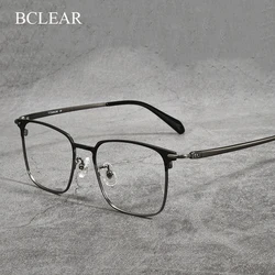 Pure Titanium Glasses Frame for Men and Women Eyeglasses Prescription Eyewear New Arrivals Optical Spectacles Vacuum IP Plating