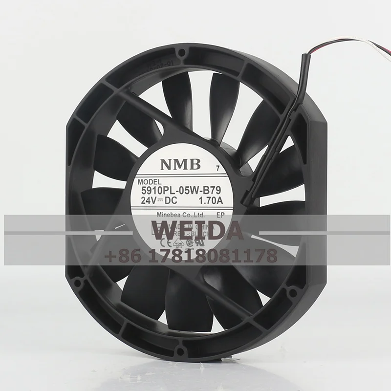 New original NMB 5910PL-05W-B79 DC24A 1.7A 17025 Inverter cooling axial fan Fan 172*150*25MM