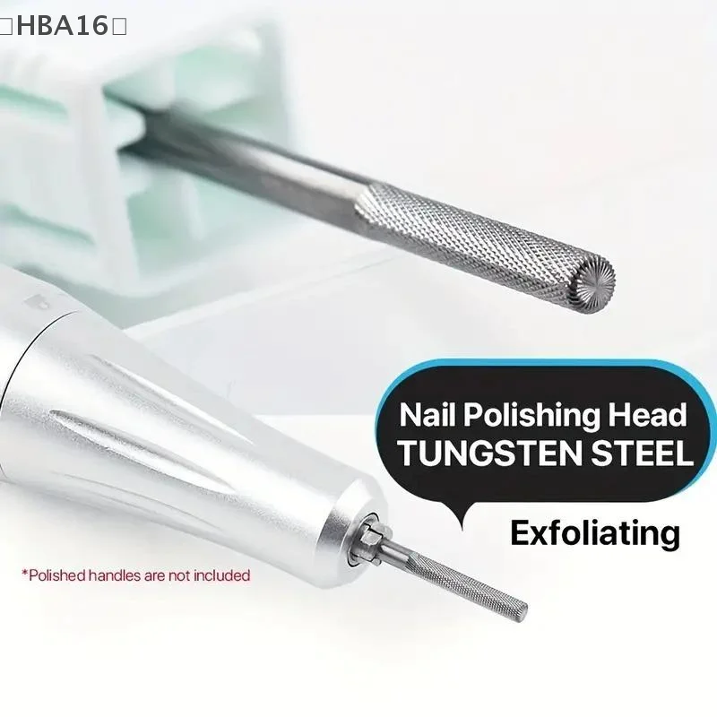 maveraHBA16 UU. Foret à ongles en acier au tungstène 3XF limes à ongles Machine électrique outils de nettoyage des cuticules pour lime à ongles peau morte préparation des ongles