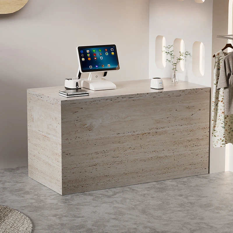 Premium Designs Reception Desk Commercial Luxury Executive Supermarket Reception Desk Mobile Mostrador Oficina Furniture HDH