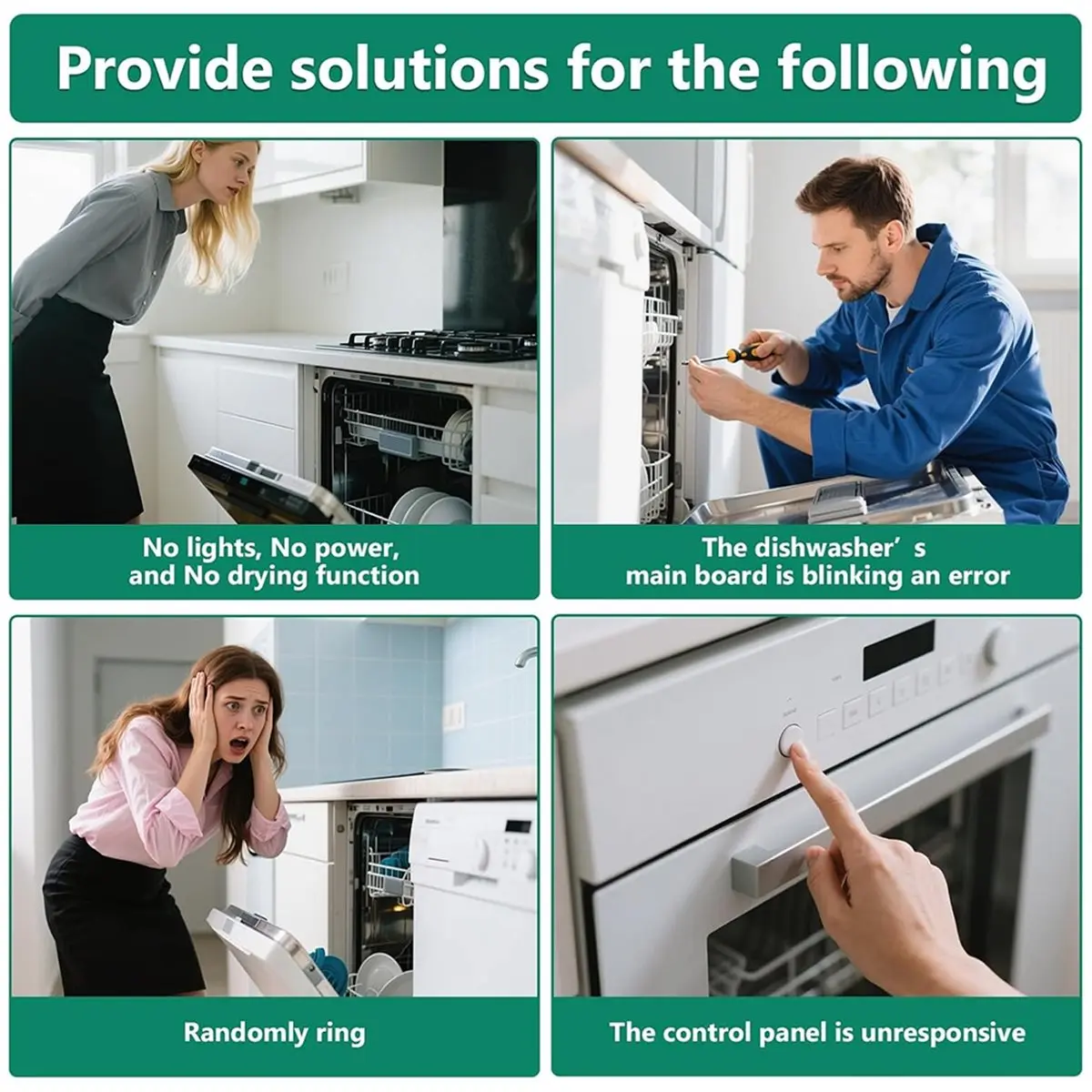 618 Mega Sale WD21X23462 GE Dishwasher Control Board, Compatible with Multiple GE Models, Ensures Reliable Operation