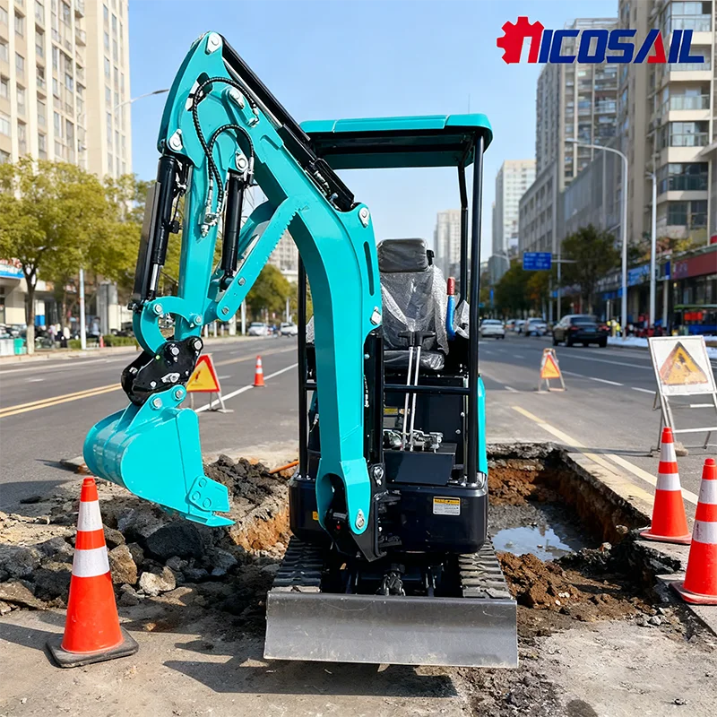 

Mini Excavator EPA Engine 1.8 Ton Crawler Digger 1.7 Ton 2.5 Ton Mini Excavator Free Shipping For Construction 1-Year