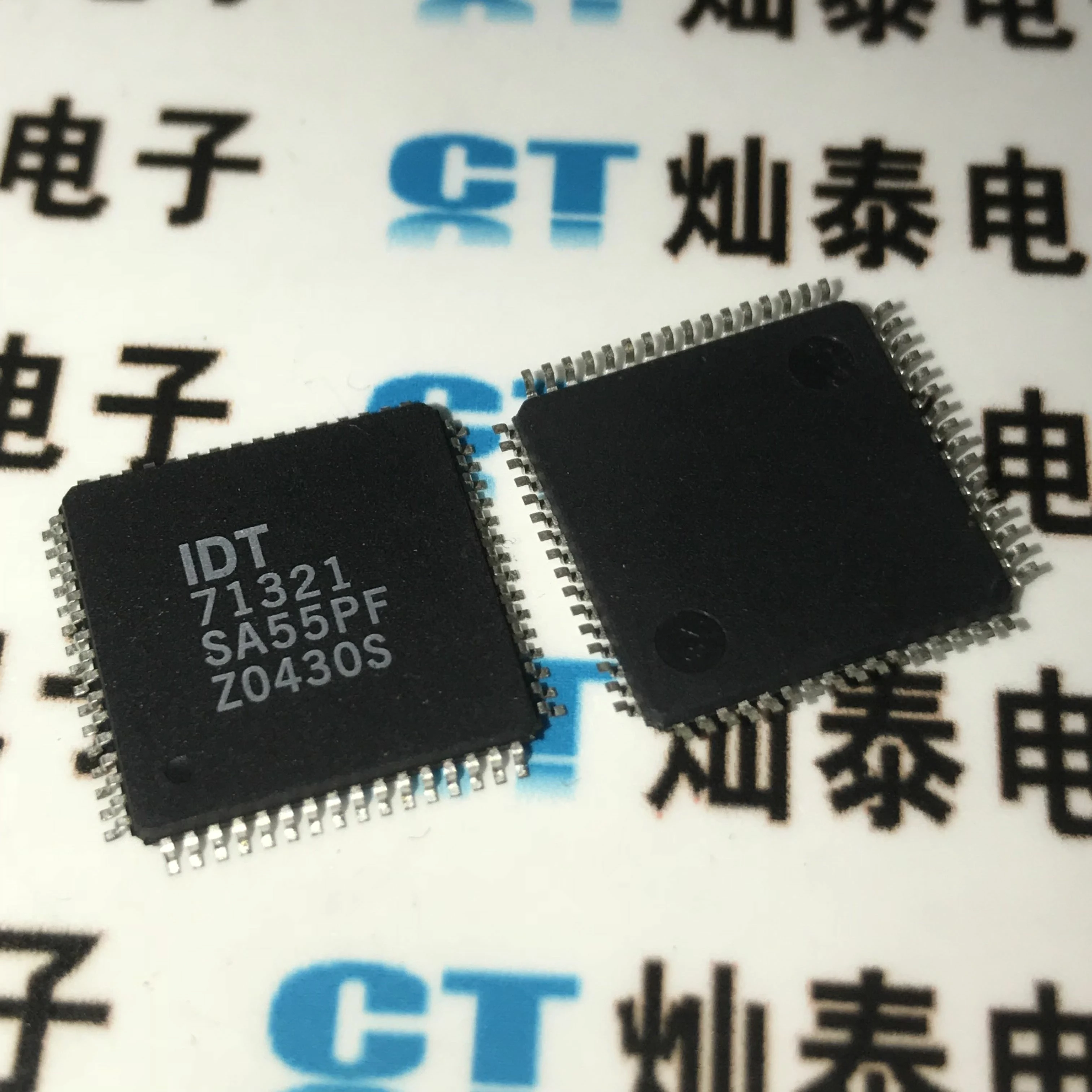 

IDT71321SA55PF IDT71321 IDT71321SA55PFI 64-TQFP 10PCS