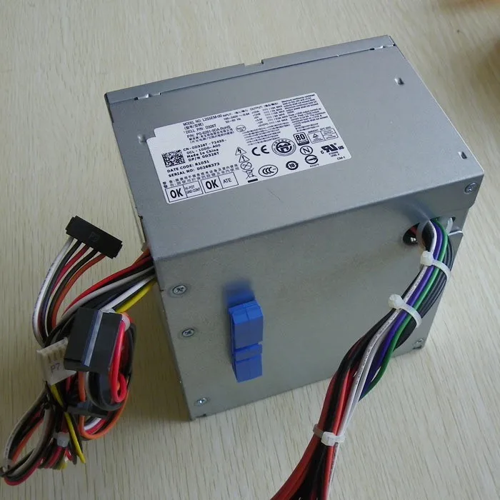 Fonte de alimentação para dell poweredge t110 305w 0ry51r ry51r 0n238p n238p l305e-s0