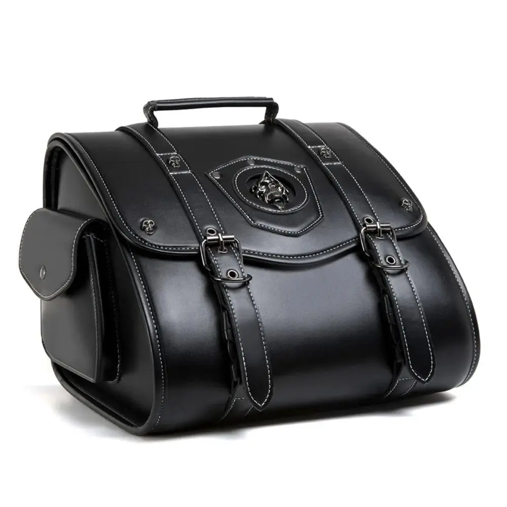Motorcycle Package Side Hanging Bag Riding Retro Electric Vehicle Kit Rider Equipment Modified Package Head and Tail Hanging Bag