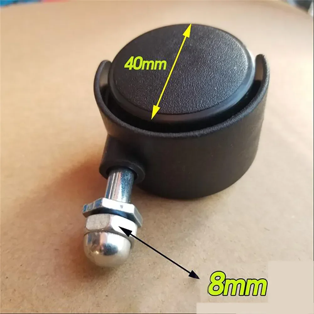 

4pcs Heater Gimbal Wheel Replace Wheels For Gree Pioneer Midea Electric Heating oil Heater Spare Universal Casters