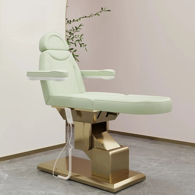 Cama de pestañas con camilla Lashista, equipo de masaje profesional, muebles de estudio de tatuaje de Spa de salón estético, Camilla Lashista