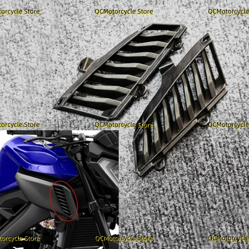 

Motorcycle Accessories Fuel Tank Vent Intake Vent Grill Fairing Cowl Fit for Yamaha MT 125 MT-125 MT125 2015-2020