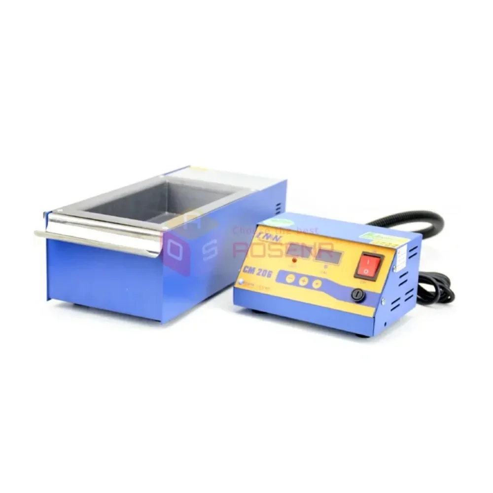 110V/220V Lead-free Solder Pot Digital High-temperature Melting Tin Furnace Dip Tin Machine Split Lead-free Solder Furnace