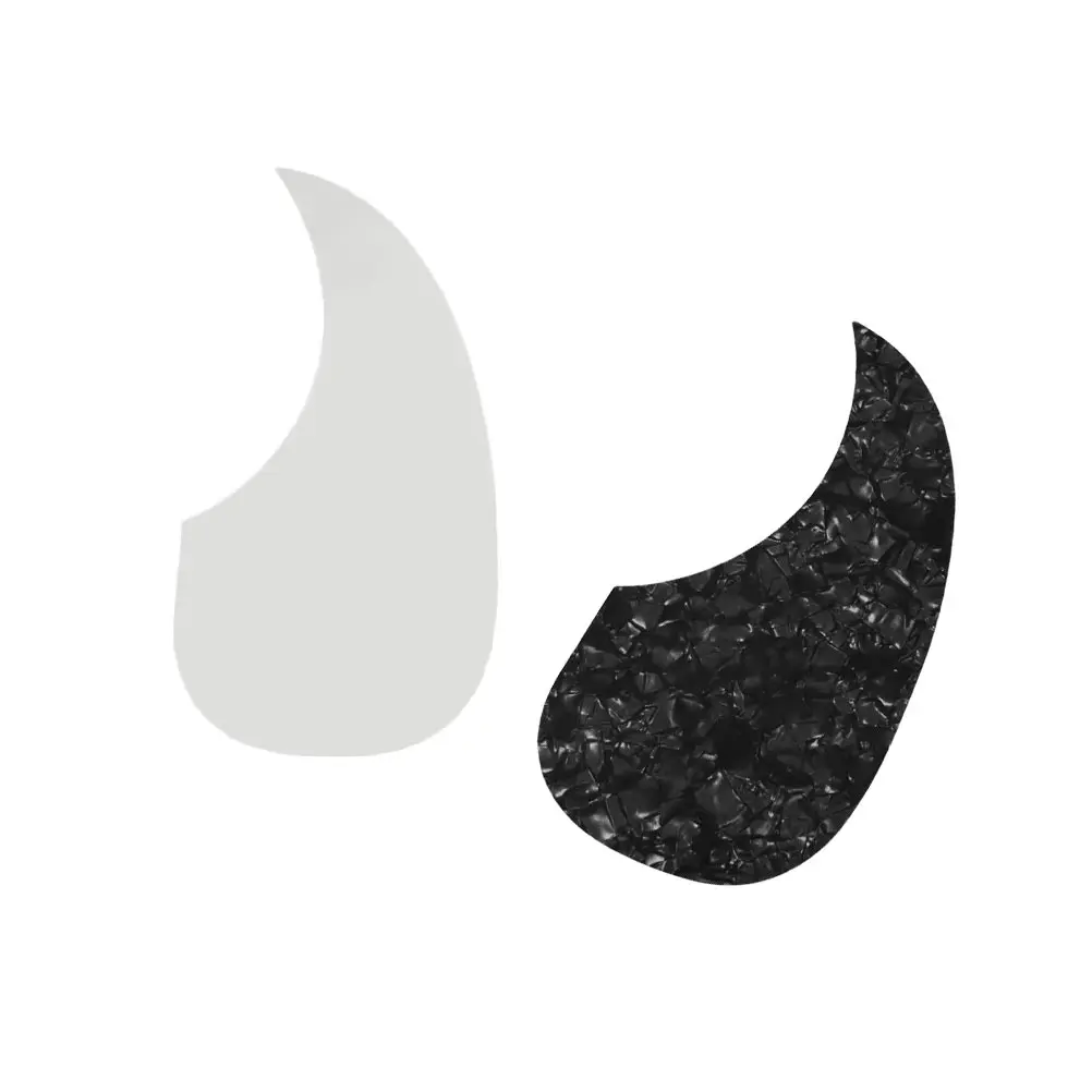 

2Pcs Guitar Pickguard Anti-Scratch Plate Decal Exquisite Self adhesive Folk Acoustic Guitar Accessory Protective Sticker